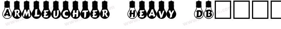 Armleuchter Heavy DB字体转换